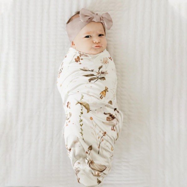 GRSSDER Baby Blankets Super Soft Jersey Knit Swaddle Blanket for Baby Girls and Boys, Double Layer Receiving Blankets 34 x 44 Inches Extra Large for Baby Show Gift, Cute Duck