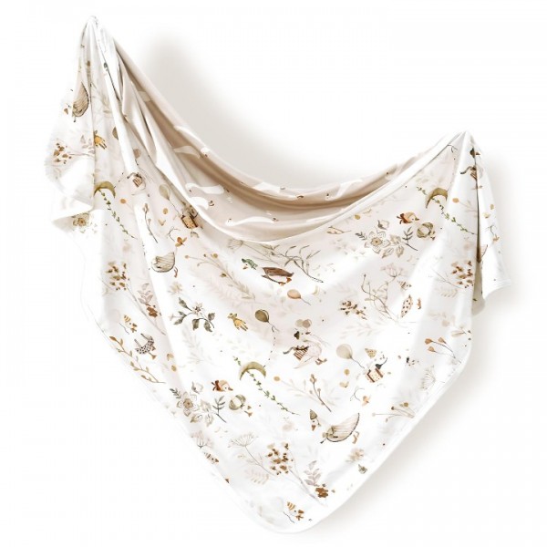 GRSSDER Baby Blankets Super Soft Jersey Knit Swadd...