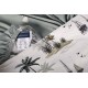 GRSSDER Stretch Ultra Soft Jersey Knit Fitted Crib Sheets Set 2 Pack, Universal Fit All Standard Crib Mattress Pads Safe and Snug, Crib Fitted Sheet with Deep Pocket, Original Neutral Design for Baby