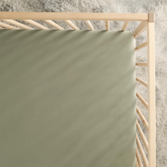 GRSSDER Jersey Crib Sheets for Boys and Girls, Stretchy Ultra Soft Crib Fitted Sheets Set 2 Pack, Universal Fit All Standard Crib Mattress Pads Safe and Snug