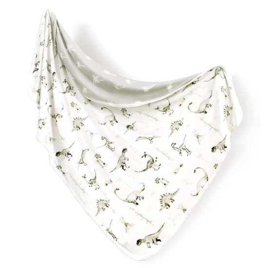 GRSSDER Baby Blankets Super Soft Stretchy Jersey Knit Swaddle Blanket for Baby Girls and Boys, Double Layer Reversible Receiving Blankets 34 x 44, Extra Large for Swaddling