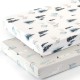 Stretch Ultra Soft Jersey Knit Fitted Pack and Play Sheets Set 2 Pack, Fit Portable/Mini Cribs Sheets, Playpen Mattress Pads Safe and Snug, Cute Stylish Playard Sheets Wild Forest Print for Baby