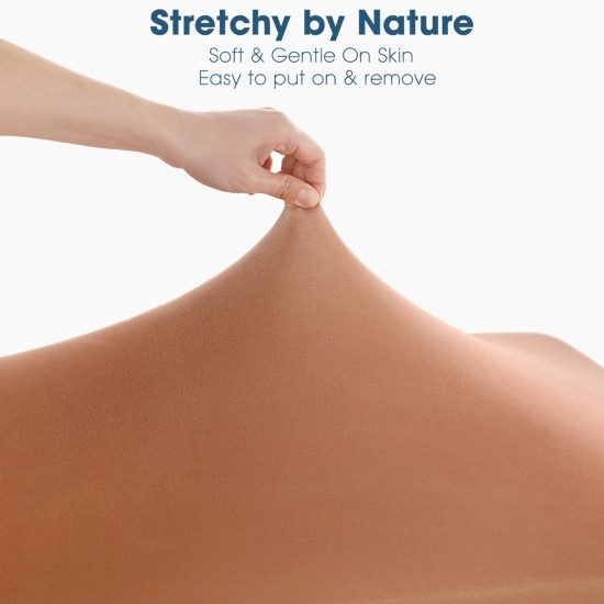 GRSSDER Stretch Ultra Soft Jersey Knit Fitted Crib Sheets Set 2 Pack, Universal Fit All Standard Crib Mattress Pads Safe and Snug, Crib Fitted Sheet with Deep Pocket