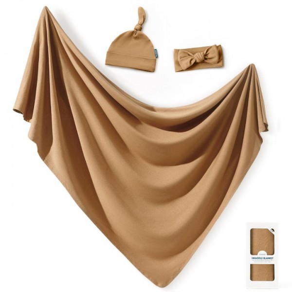 GRSSDER Newborn Swaddle Blanket, Ultra Soft Jersey...