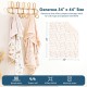 GRSSDER Super Soft Jersey Knit Swaddle Blanket for Baby Girls, Double Layer Reversible Receiving Blanket 34 x 44 Extra Large for Baby Swaddling