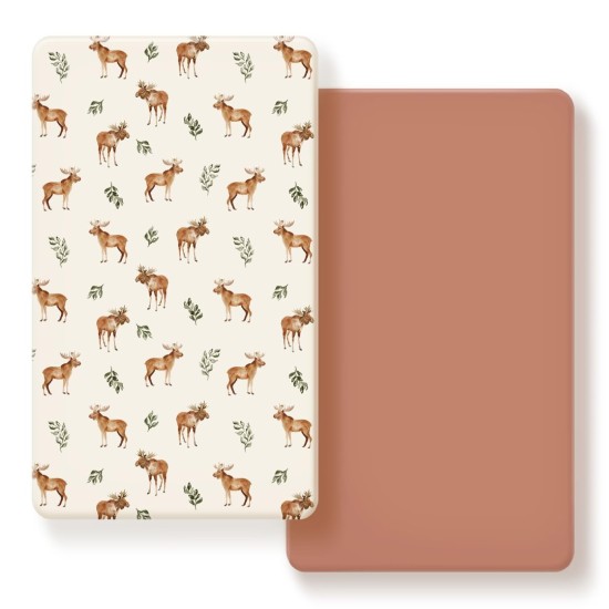 GRSSDER Stretch Ultra Soft Jersey Knit Fitted Crib Sheets Set 2 Pack, Universal Fit All Standard Crib Mattress Pads Safe and Snug, Crib Fitted Sheet with Deep Pocket