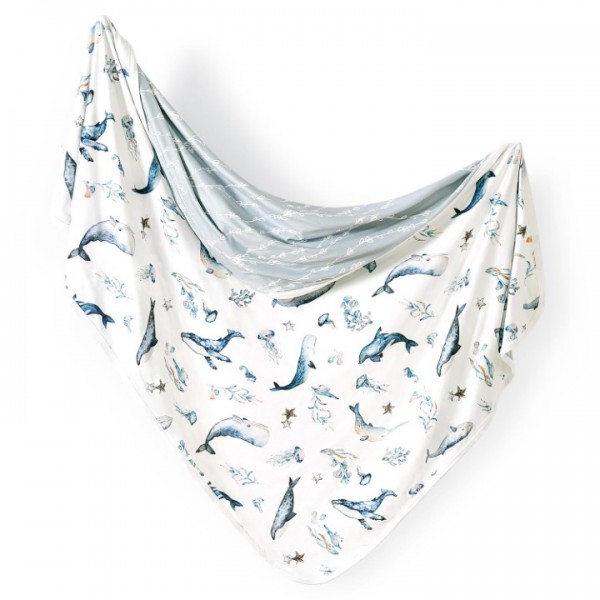 GRSSDER Baby Blankets Super Soft Jersey Knit Swadd...