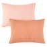 GRSSDER 2 Pack Muslin Toddler Pillowcases Fit for 13 x 18 Pillows, Soft and Breathable Cotton Toddler Pillow Case Cover with Envelope Closure, Multiple Cute Colors for Boys and Girls